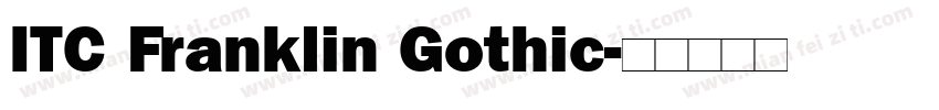 ITC Franklin Gothic字体转换
